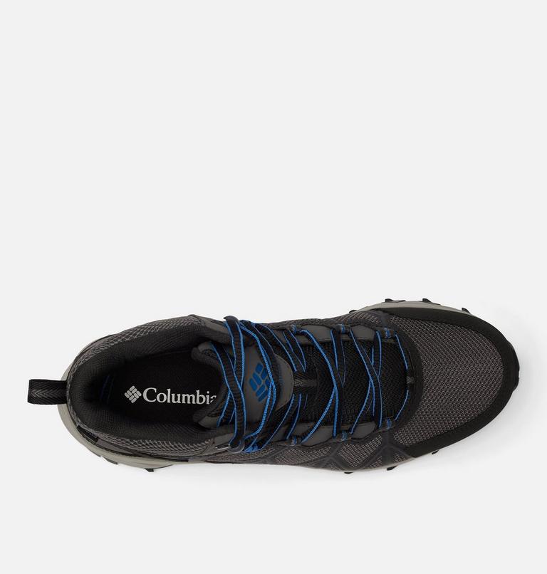 Zapatillas de senderismo de media caña Peakfreak II Outdry para hombre, Color: Dark Grey, Black, image 4