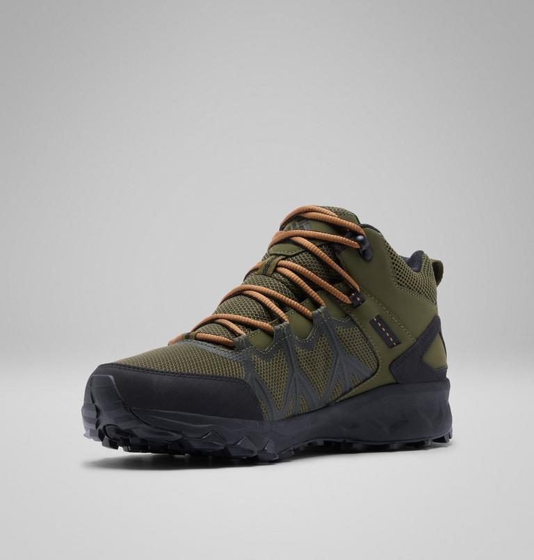 Men's Peakfreak II Mid Outdry Hiking Shoe, Color: Nori, Black, image 7