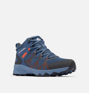 Men's Peakfreak II Mid Outdry Hiking Shoe, Color: Mountain, Tangy Orange, image 3