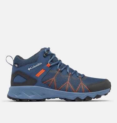 Men's Peakfreak II Mid Outdry Hiking Shoe, Color: Mountain, Tangy Orange, image 1