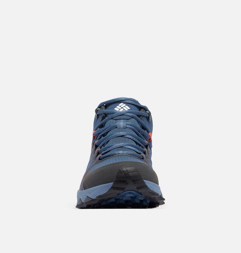Men's Peakfreak II Mid Outdry Hiking Shoe, Color: Mountain, Tangy Orange, image 8