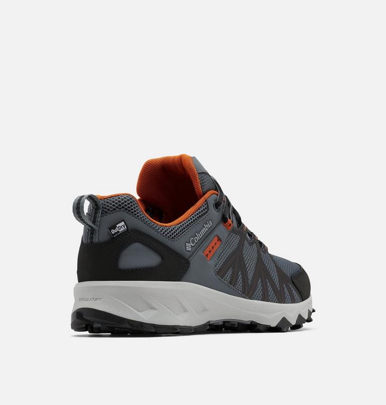 Zapatillas de senderismo Peakfreak II Outdry para hombre, Color: Graphite, Warm Copper, image 9