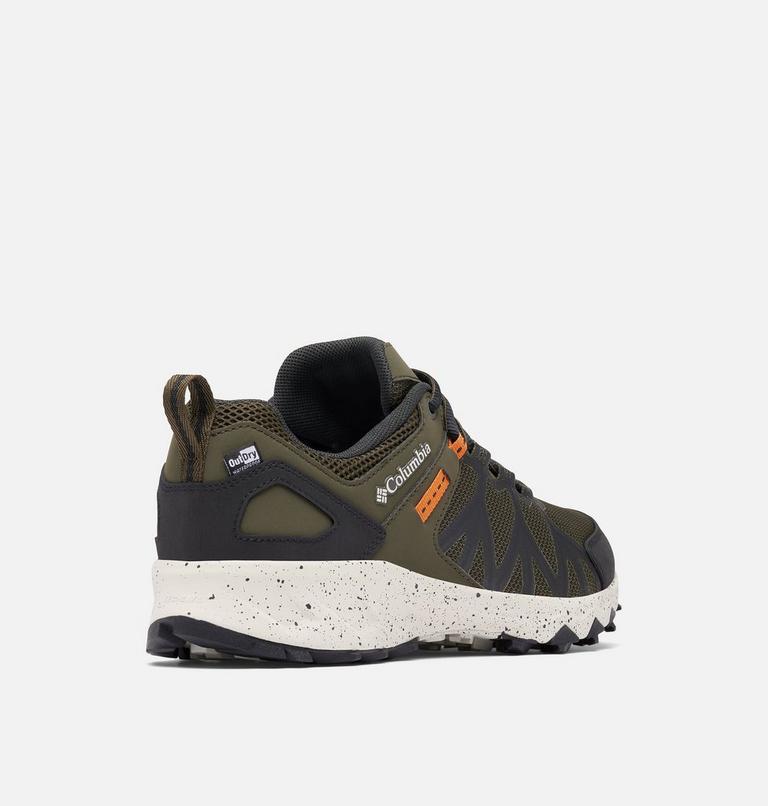 Zapatillas de senderismo Peakfreak II Outdry para hombre, Color: Deep Olive, Desert Sun, image 9