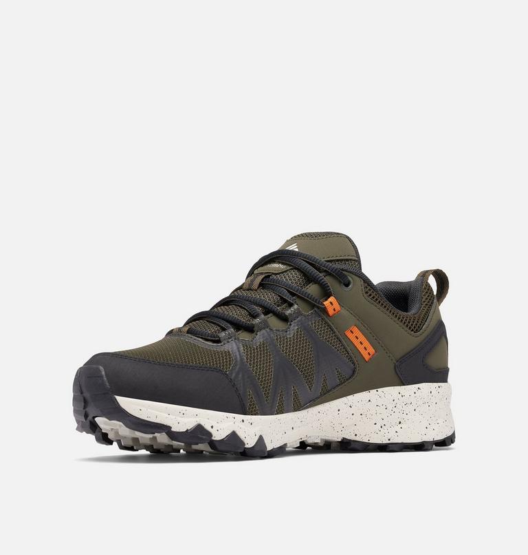 Zapatillas de senderismo Peakfreak II Outdry para hombre, Color: Deep Olive, Desert Sun, image 7