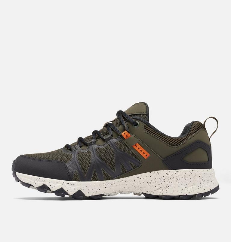 Zapatillas de senderismo Peakfreak II Outdry para hombre, Color: Deep Olive, Desert Sun, image 6