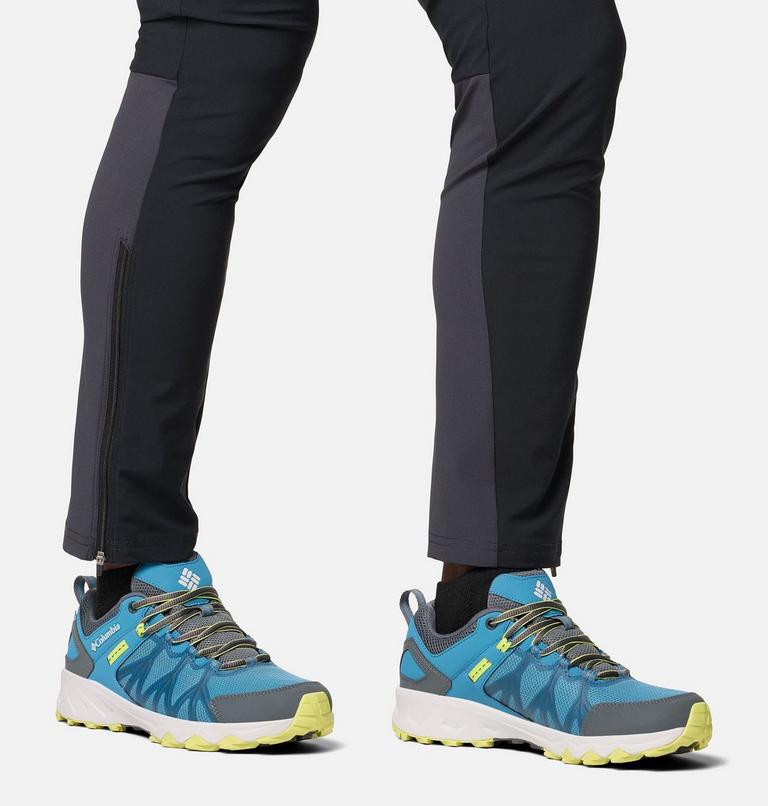 Zapatillas de senderismo Peakfreak II Outdry para hombre, Color: Mineral Blue, Fresh Kiwi, image 10