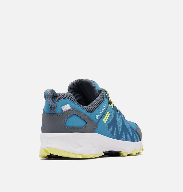 Zapatillas de senderismo Peakfreak II Outdry para hombre, Color: Mineral Blue, Fresh Kiwi, image 9