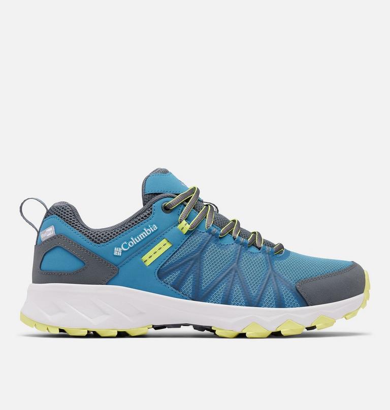 Zapatillas de senderismo Peakfreak II Outdry para hombre, Color: Mineral Blue, Fresh Kiwi, image 1