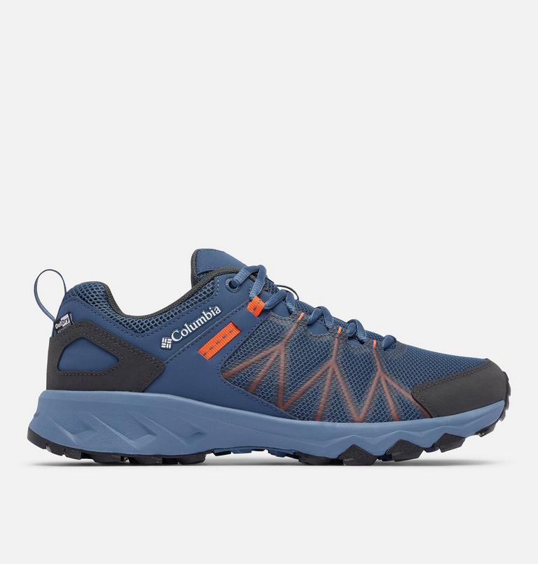 Men's Peakfreak II OutDry Shoe, Color: Zinc, Tangy Orange, image 1
