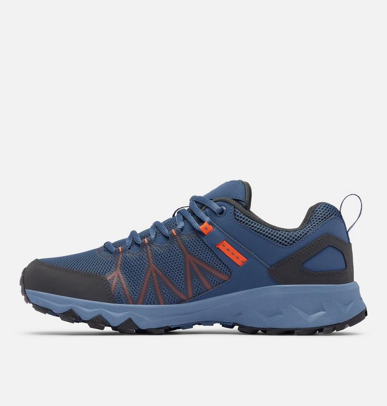 Men's Peakfreak II OutDry Shoe, Color: Zinc, Tangy Orange, image 6