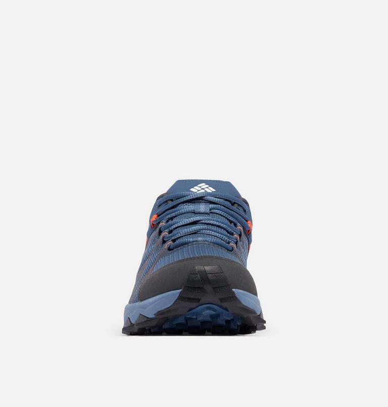 Men's Peakfreak II OutDry Shoe, Color: Zinc, Tangy Orange, image 8