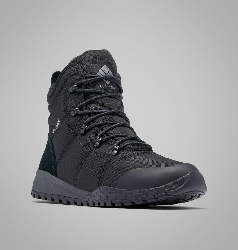 Men's Fairbanks II Omni-Heat Waterproof Winter Boots, Color: Black, Titanium II, image 3