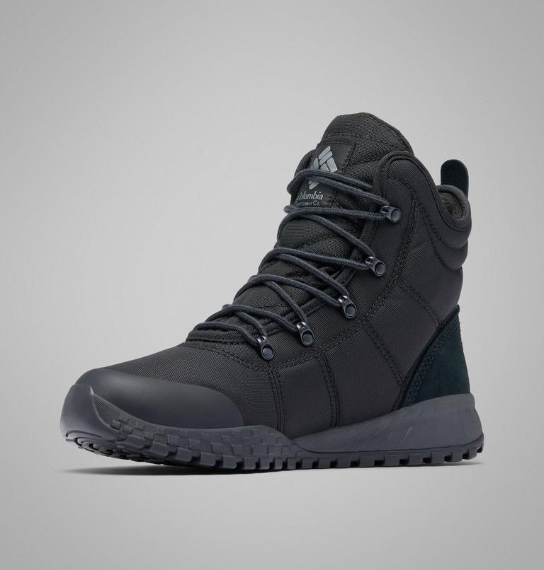Men's Fairbanks II Omni-Heat Waterproof Winter Boots, Color: Black, Titanium II, image 7
