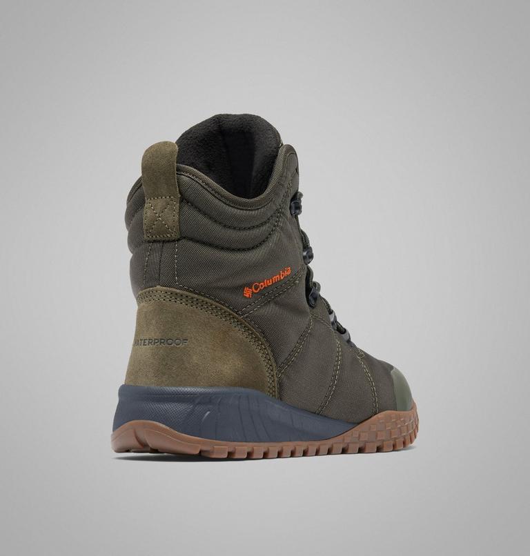 Botas de invierno impermeables Fairbanks II Omni-Heat para hombre, Color: Deep Olive, Desert Sun, image 9