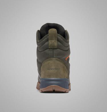 Men's Fairbanks II Omni-Heat Waterproof Winter Boots, Color: Deep Olive, Desert Sun, image 2
