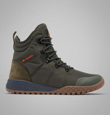 Men's Fairbanks II Omni-Heat Waterproof Winter Boots, Color: Deep Olive, Desert Sun, image 1