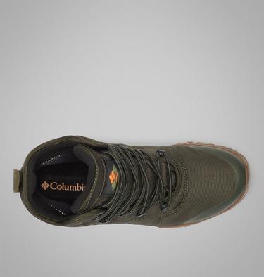 Men's Fairbanks II Omni-Heat Waterproof Winter Boots, Color: Deep Olive, Desert Sun, image 4