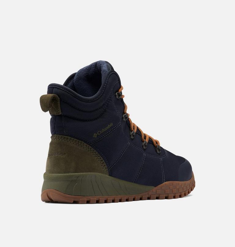 Botas de invierno impermeables Fairbanks II Omni-Heat para hombre, Color: Abyss, Dark Adobe, image 9