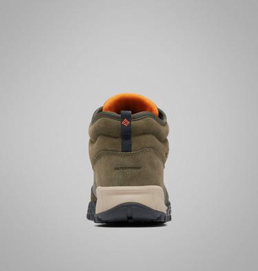 Zapatillas para caminar impermeables de media caña Fairbanks II para hombre, Color: Deep Olive, Desert Sun, image 6