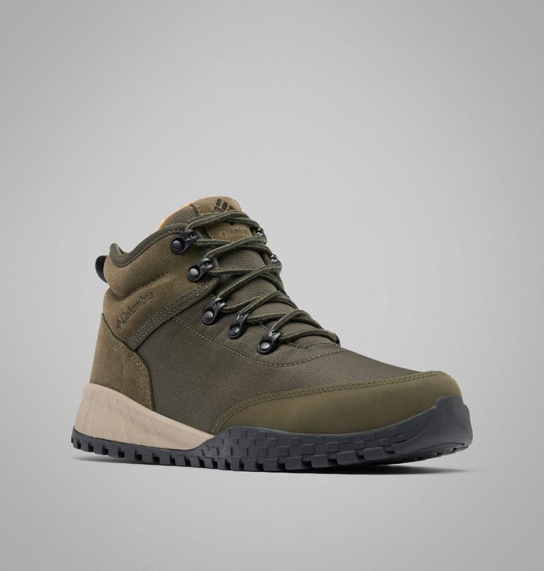 Men's Fairbanks II Mid Waterproof Walking Shoe, Color: Deep Olive, Desert Sun, image 3