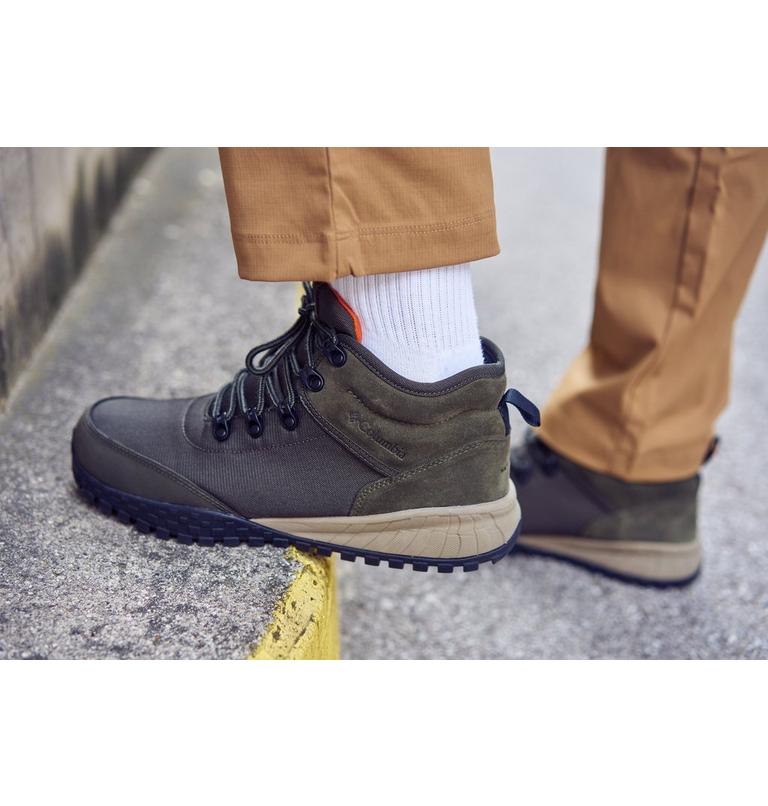 Men's Fairbanks II Mid Waterproof Walking Shoe, Color: Deep Olive, Desert Sun, image 12