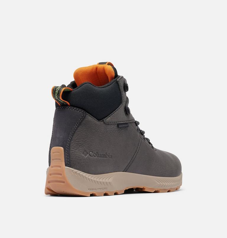 Men's Landroamer Explorer Waterproof Boot, Color: Grill, Desert Sun, image 9
