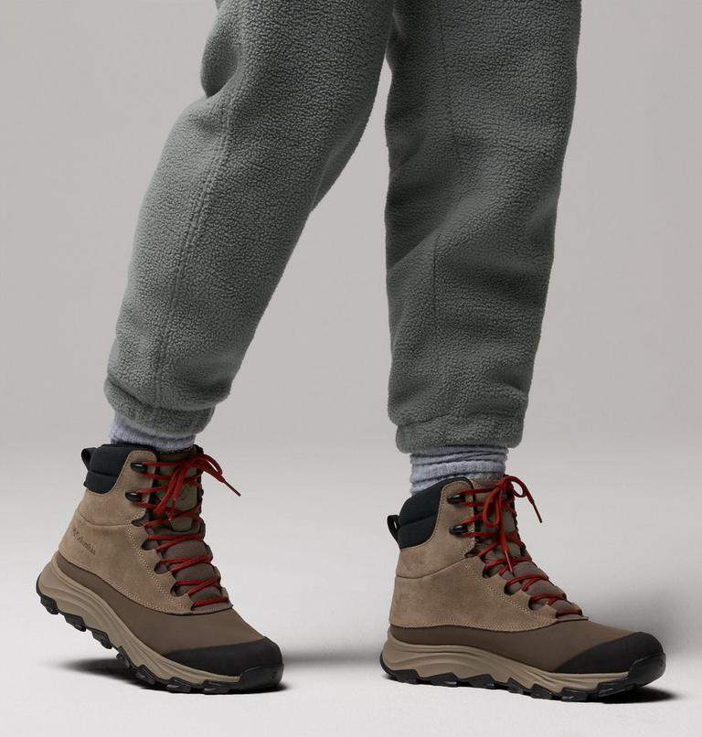 Men's Expeditionist Shield Winter Boot, Color: Wet Sand, Red Oxide, image 10