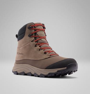 Men's Expeditionist Shield II Waterproof Winter Boots, Color: Wet Sand, Red Oxide, image 7
