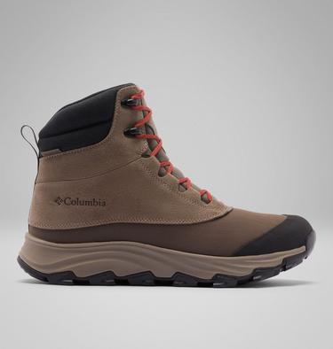 Men's Expeditionist Shield Winter Boot, Color: Wet Sand, Red Oxide, image 5