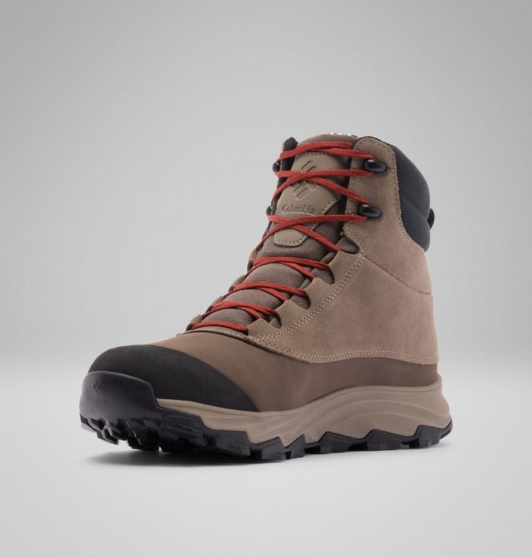 Men's Expeditionist Shield Winter Boot, Color: Wet Sand, Red Oxide, image 7