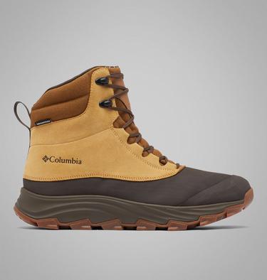 Men's Expeditionist Shield II Waterproof Winter Boots, Color: Curry, Light Brown, image 5