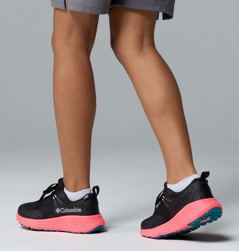 Women's Konos TRS II OutDry Hiking Shoe, Color: Black, Neon Sunrise, image 10