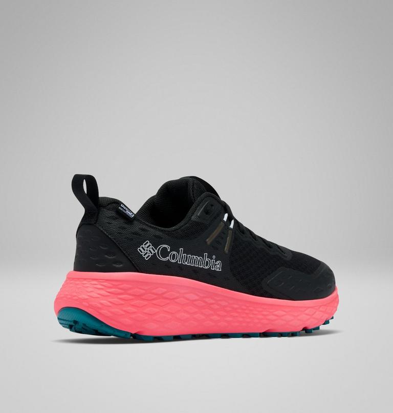 Women's Konos TRS II OutDry Hiking Shoe, Color: Black, Neon Sunrise, image 9