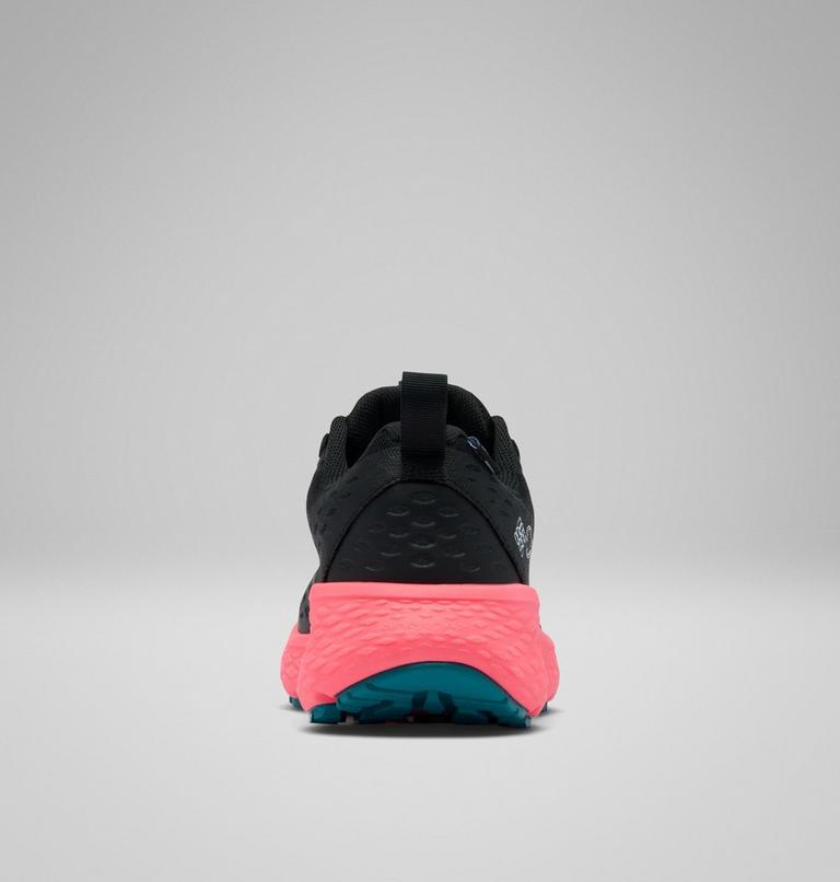 Women's Konos TRS II OutDry Hiking Shoe, Color: Black, Neon Sunrise, image 2