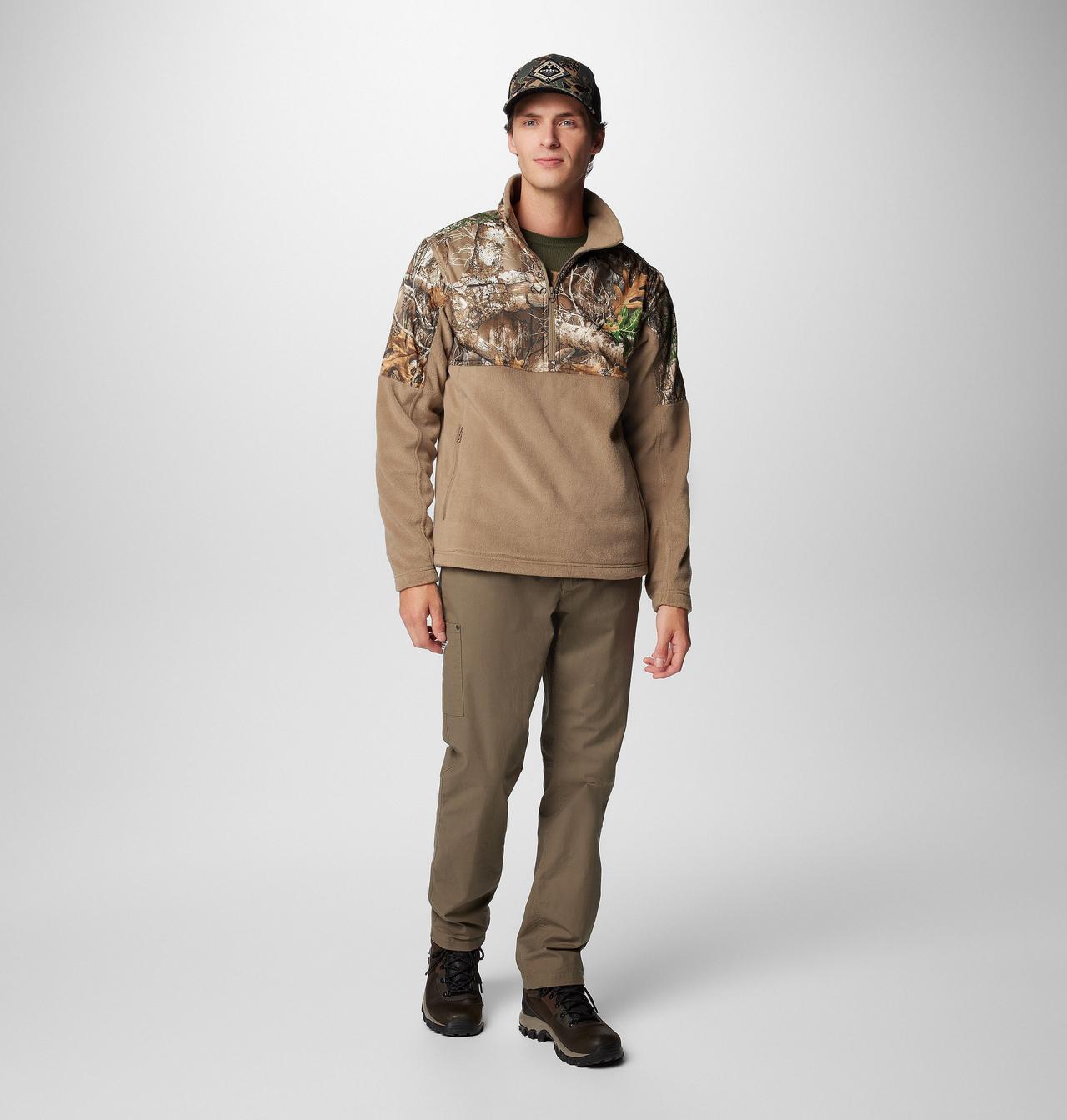 Men's PHG™ Fleece Overlay II Quarter Zip Fleece Pullover | 250 | M 3