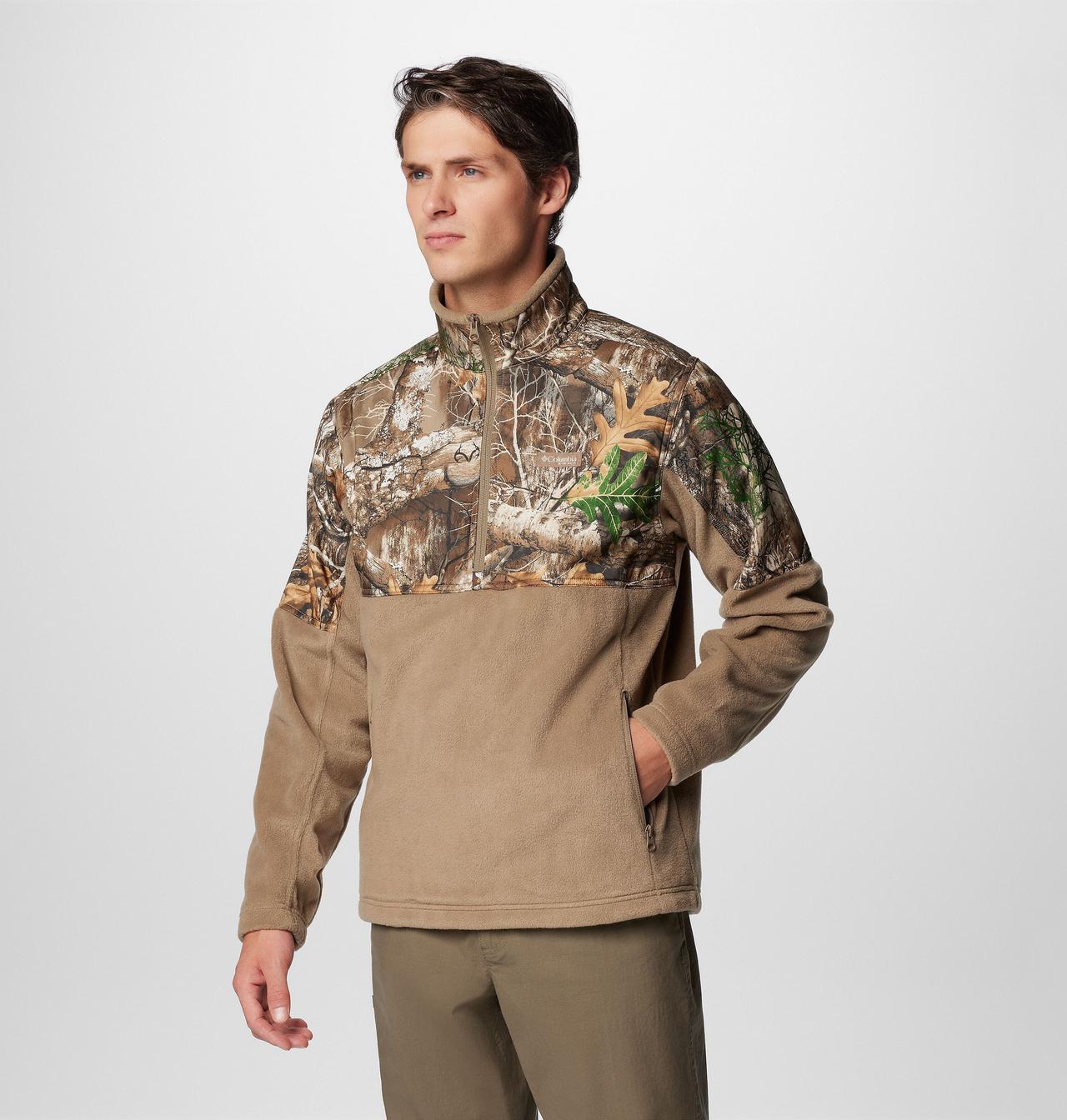 Men's PHG™ Fleece Overlay II Quarter Zip Fleece Pullover | 250 | M 4