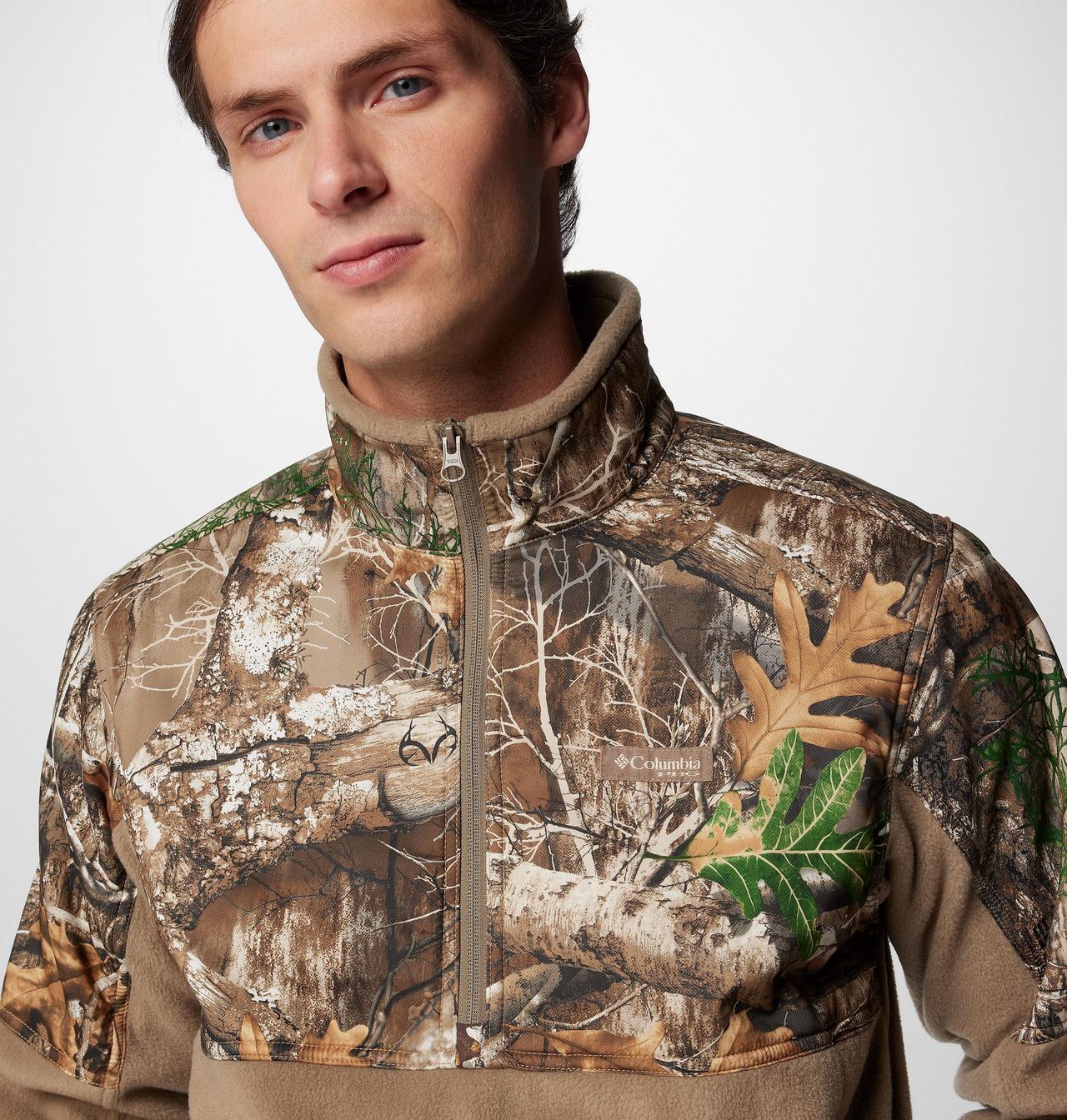 Men's PHG™ Fleece Overlay II Quarter Zip Fleece Pullover | 250 | M 5