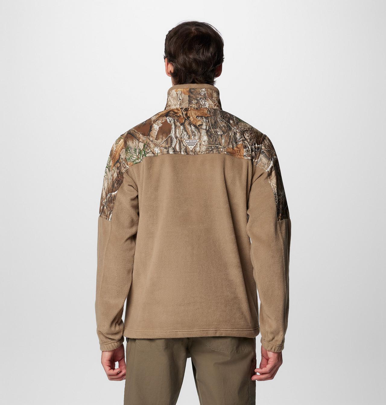 Men's PHG™ Fleece Overlay II Quarter Zip Fleece Pullover | 250 | M 2