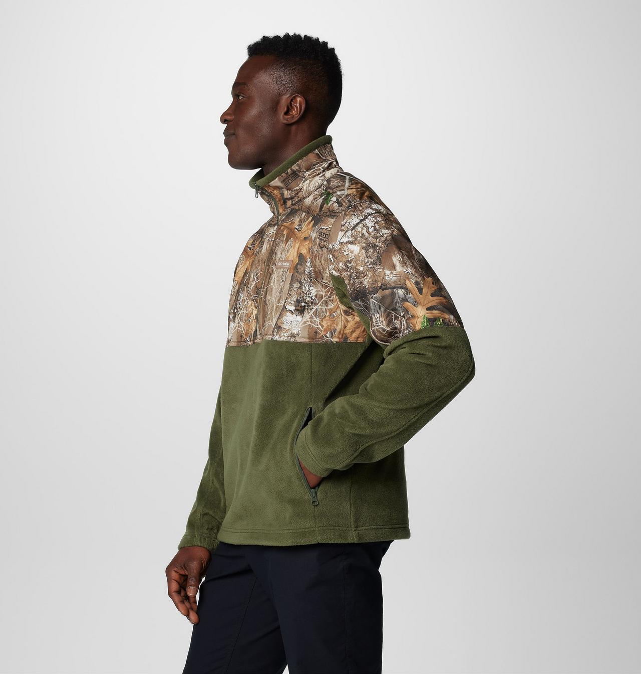 Men's PHG™ Fleece Overlay II Quarter Zip Fleece Pullover 4