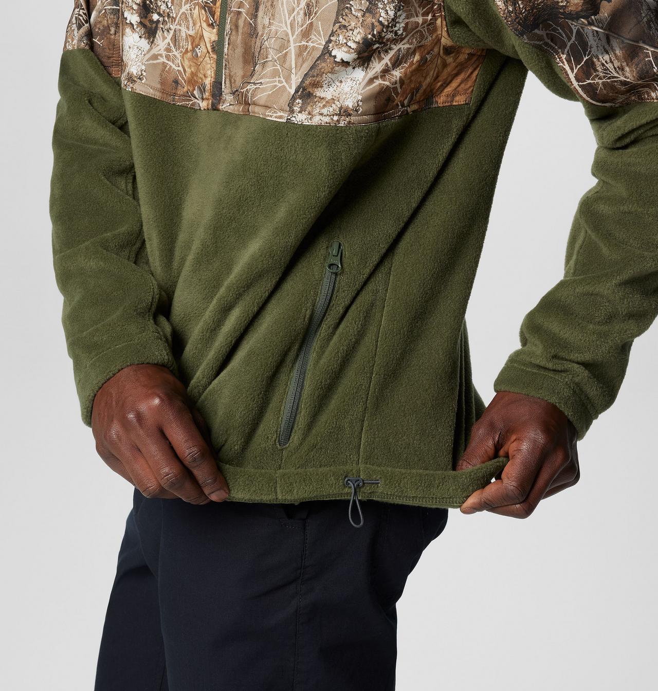 Men's PHG™ Fleece Overlay II Quarter Zip Fleece Pullover 7