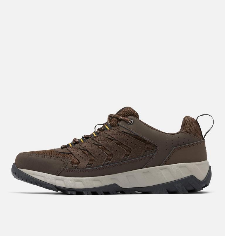 Men's Strata Trail Walking Shoe, Color: Cordovan, Golden Yellow, image 6