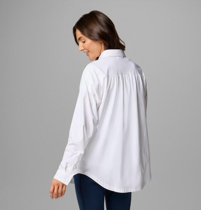 Boundless Trek Layering LS II, Color: White, image 2