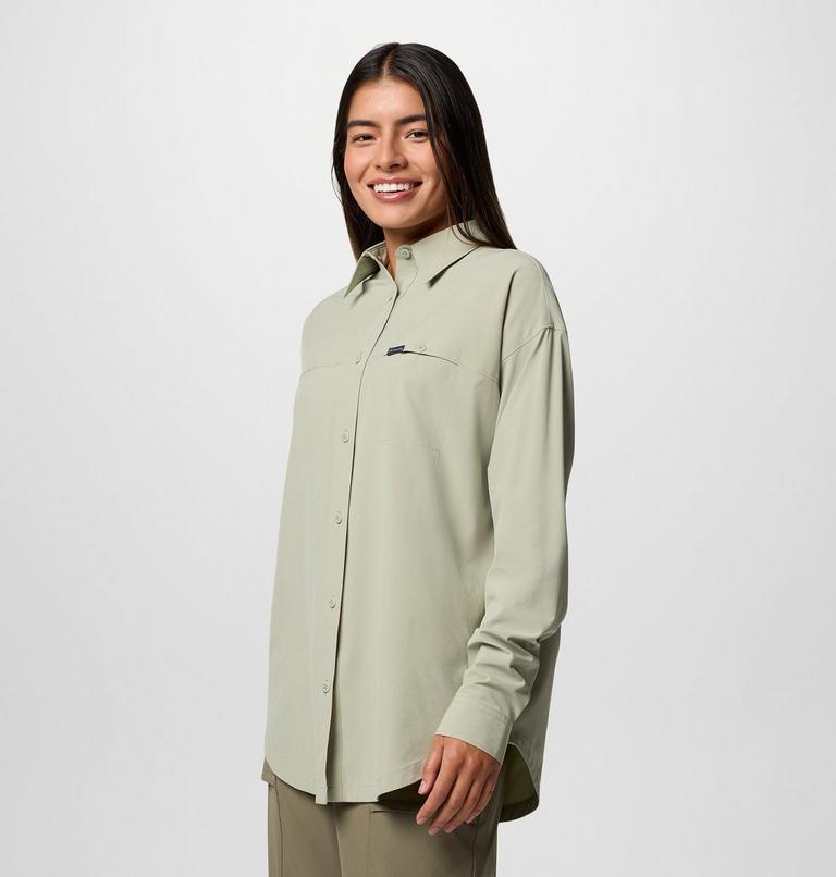 Women's Boundless Trek II Shirt, Color: Safari, image 3
