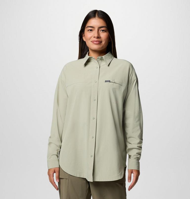 Women's Boundless Trek II Shirt, Color: Safari, image 1