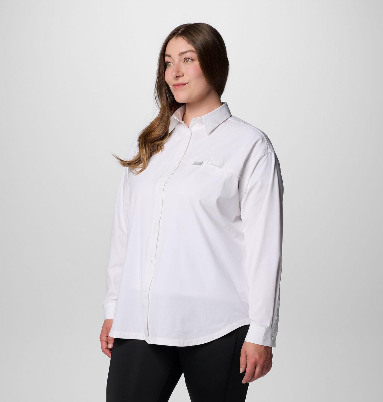 Haut à manches longues superposable Boundless Trek™ II pour femmes – Grandes tailles 4