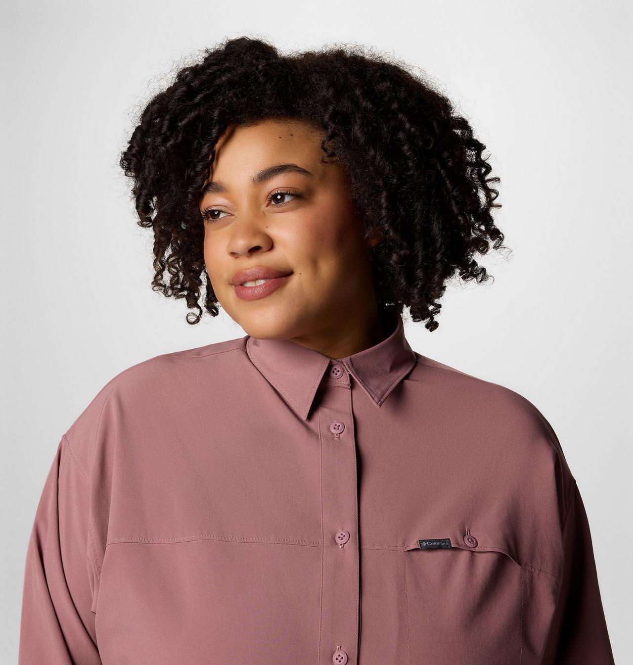 Women's Boundless Trek™ Layering Long Sleeve Shirt II - Plus Size 5