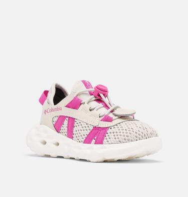 Kids' Drainmaker XTR Water Shoe, Color: Wild Fuchsia, Cloud Grey, image 3