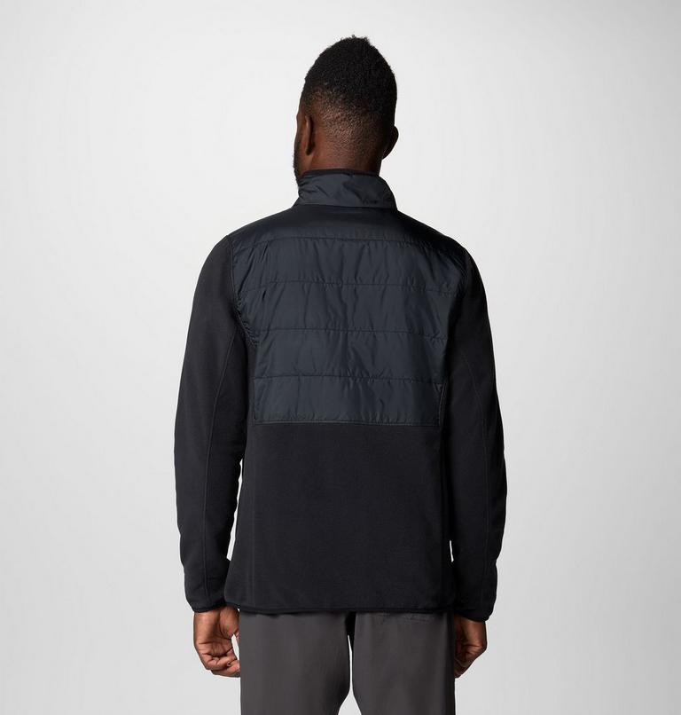 Men's Basin Butte II Hybrid Fleece Jacket, Color: Black, image 2