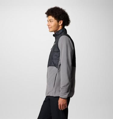 Veste Polaire Hybride Basin Butte II Homme, Color: City Grey, Black, image 16