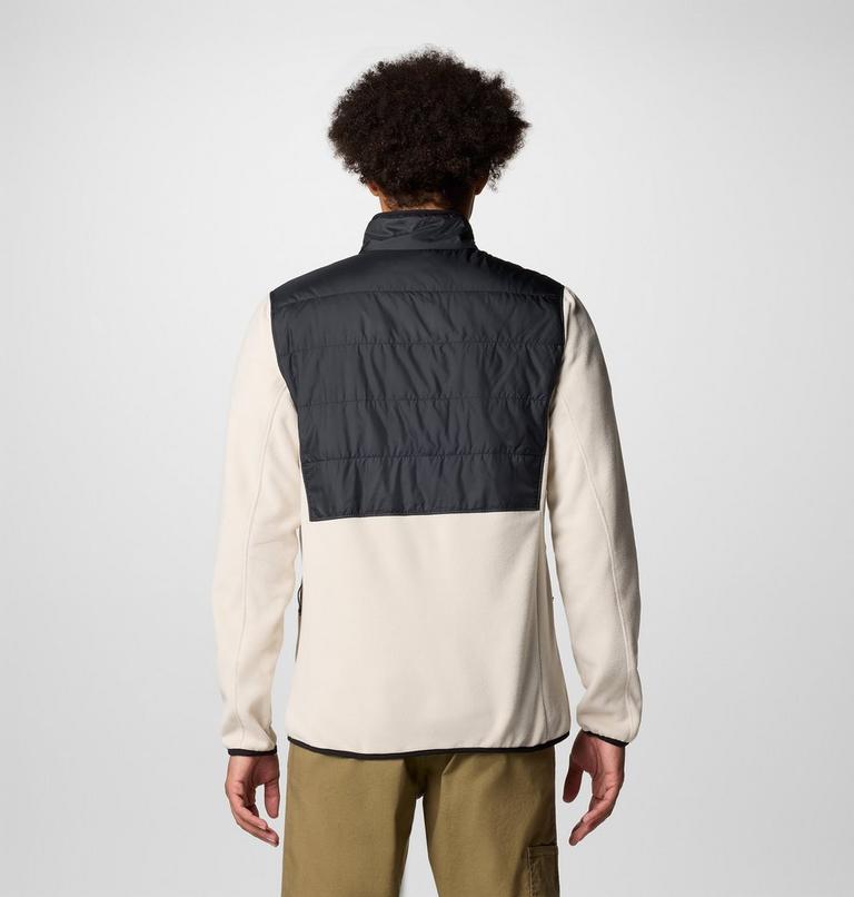 Men's Basin Butte II Hybrid Fleece Jacket, Color: Dark Stone, Black, image 3